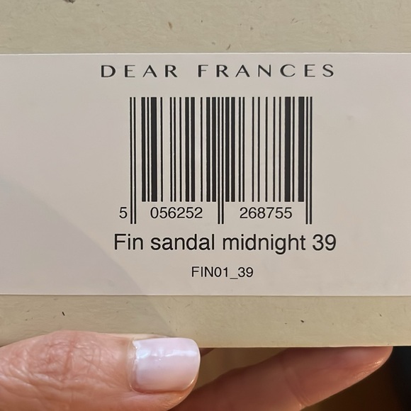 Dear Frances Fin Sandal, Midnight - Picture 17 of 17